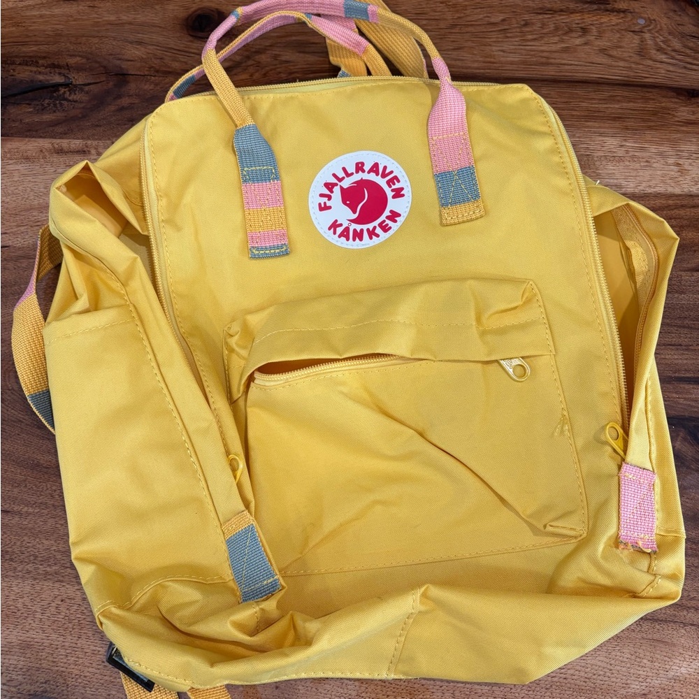 Fjallraven Kanken Yellow Backpack